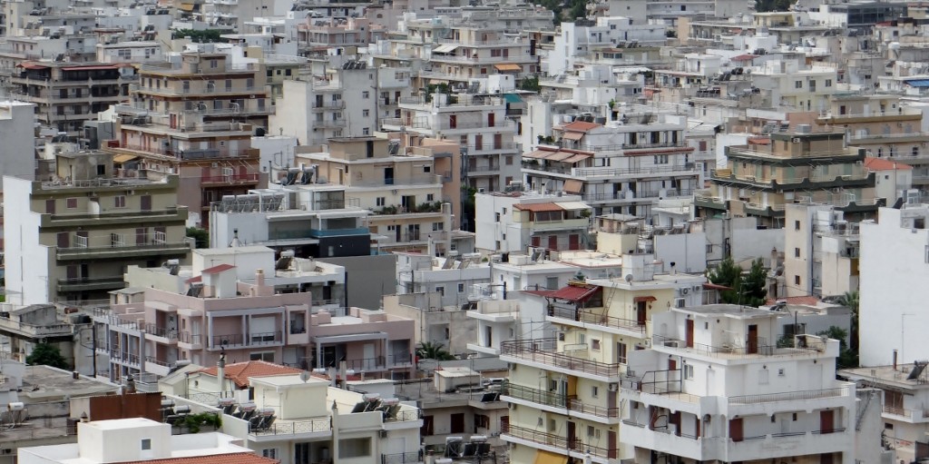 Loutraki high rise on the Gulf of Corinth