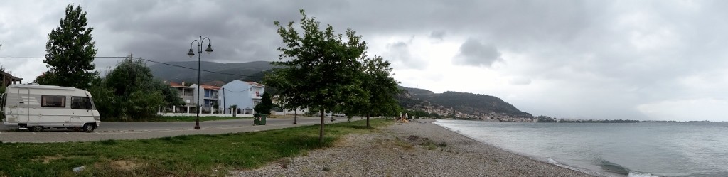 Dave's kipping spot for tonight