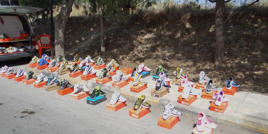 Roadside shoe shop