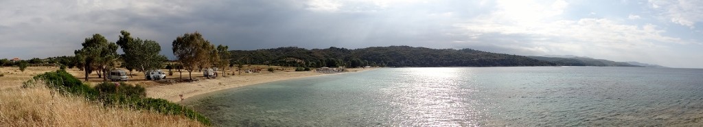 Dave and Co. sheltering from the inclement weather!