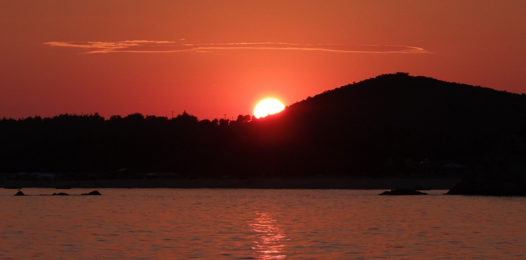 A beautiful sunset to end yesterday