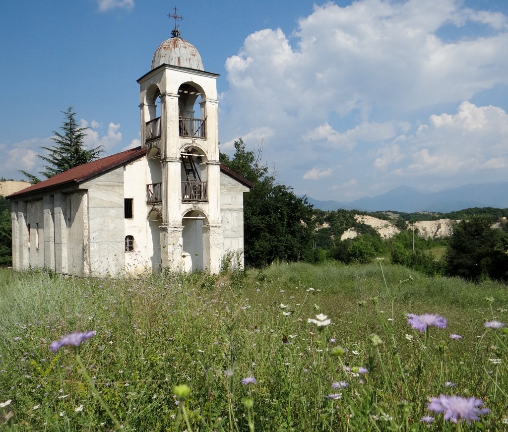 Church which had us fooled for a minute, but we carried on up the road to the actual monastery!