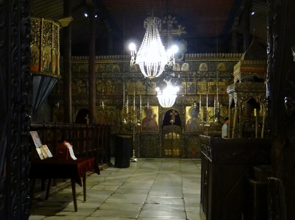 Inside Rozhen monastery