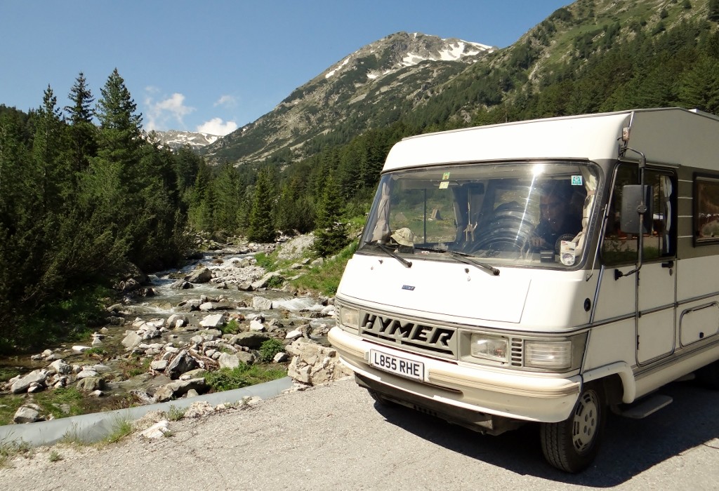 An amazing place in the mountains