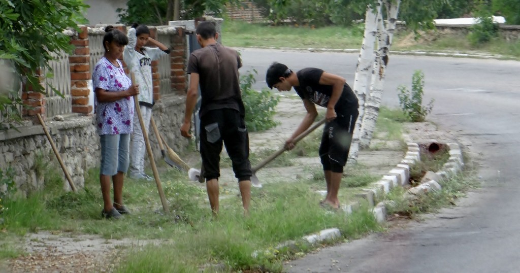 Locals keeping Bulgaria tidy