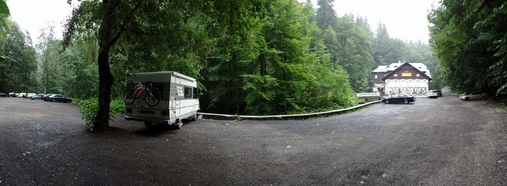 Dave's kipping spot for tonight 