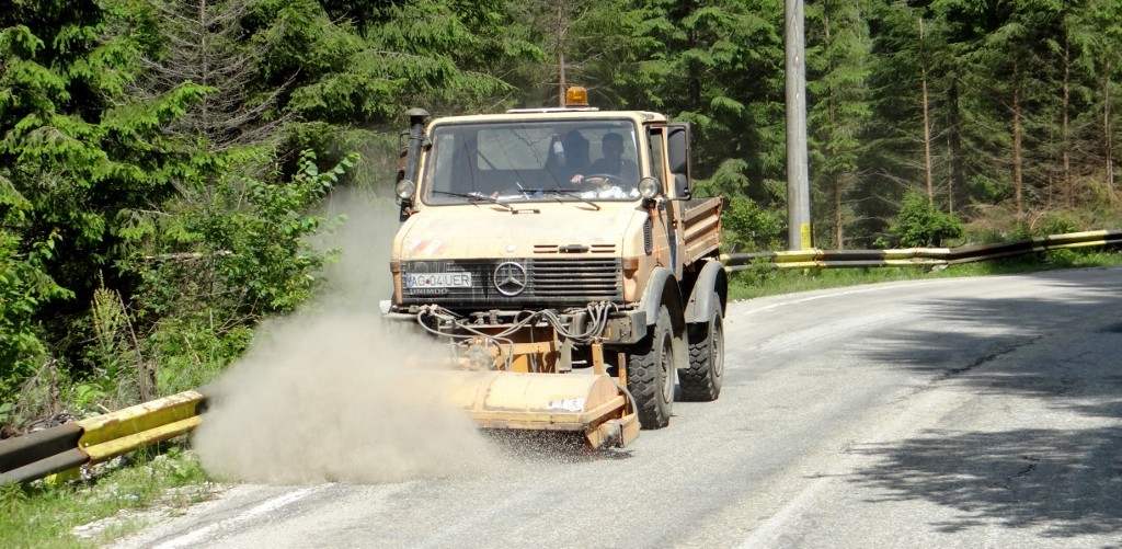 A never ending job, keeping the road clear and open