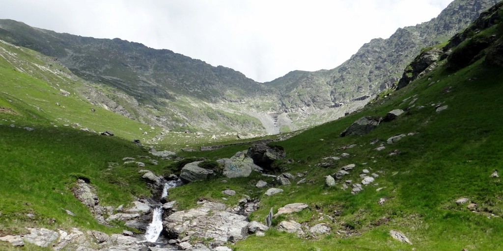 Soon we could see the tunnels high up on the hills above us - the road goes up there? How?