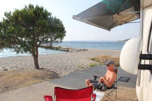 Last night on Kabatepe beach