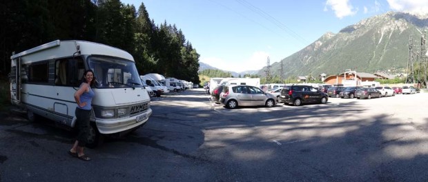 Chamonix Service Point - we're all about the glamour!