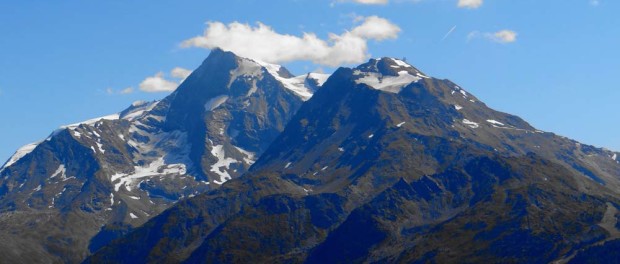 Summer view from La Rosiere