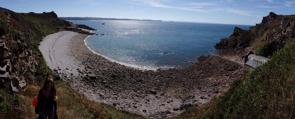 Rose and our little bay for the day!