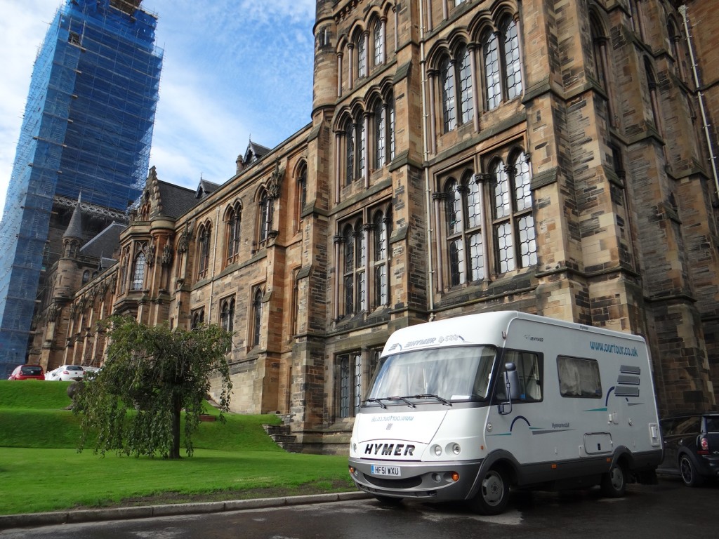 Zagan goes back to school at Glasgow University