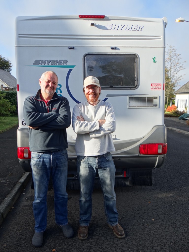 My mate Alan, computer expert, chef, narrowboater, bird feeder, yachtsman and no doubt owner of many other hidden talents