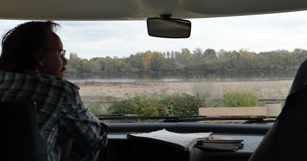 My view across La Loire, as soon as I stop writing this