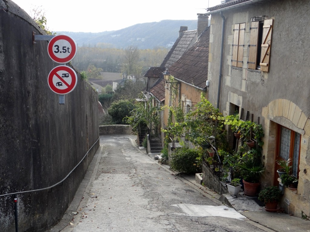 Glad satnav didn't want us to go through the old town!