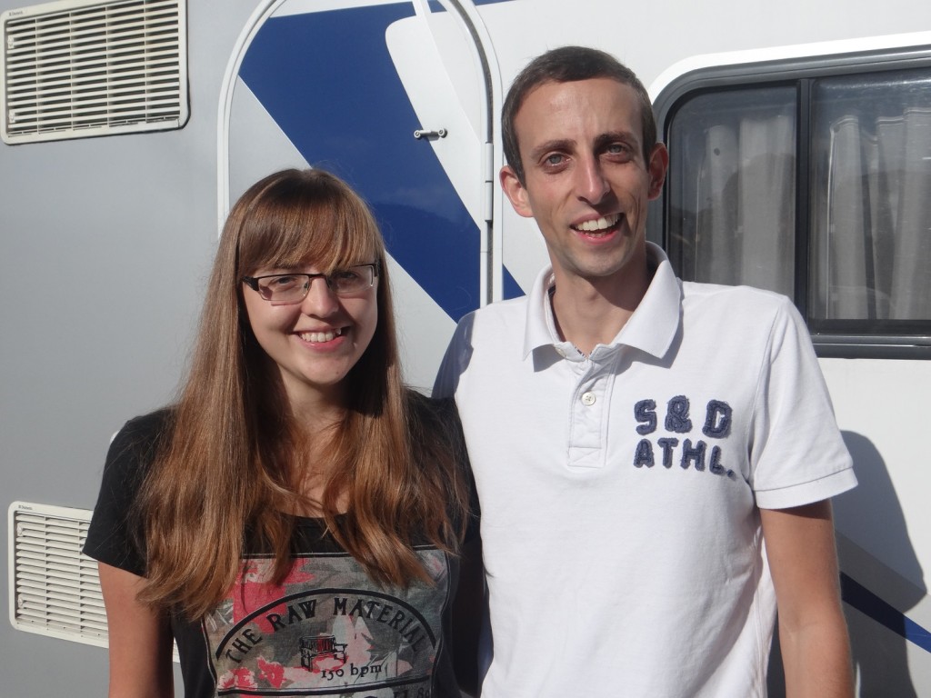 Matt and Jo - touring Europe for a year. Lucky swines! Ah, hang on a mo...