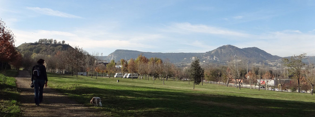 Free motorhome aire, Vic, Catalunya