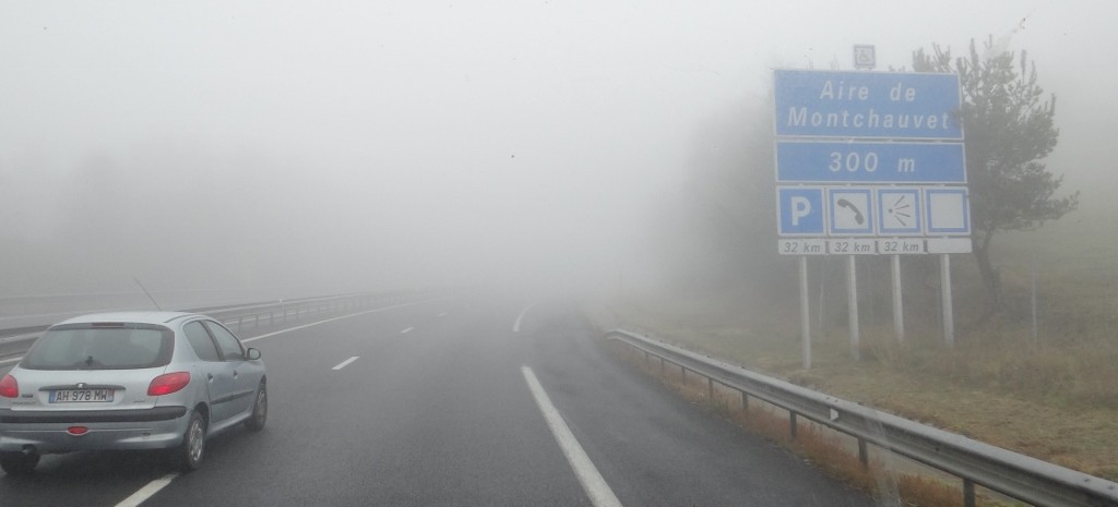 No chance of seeing the viewpoint today!