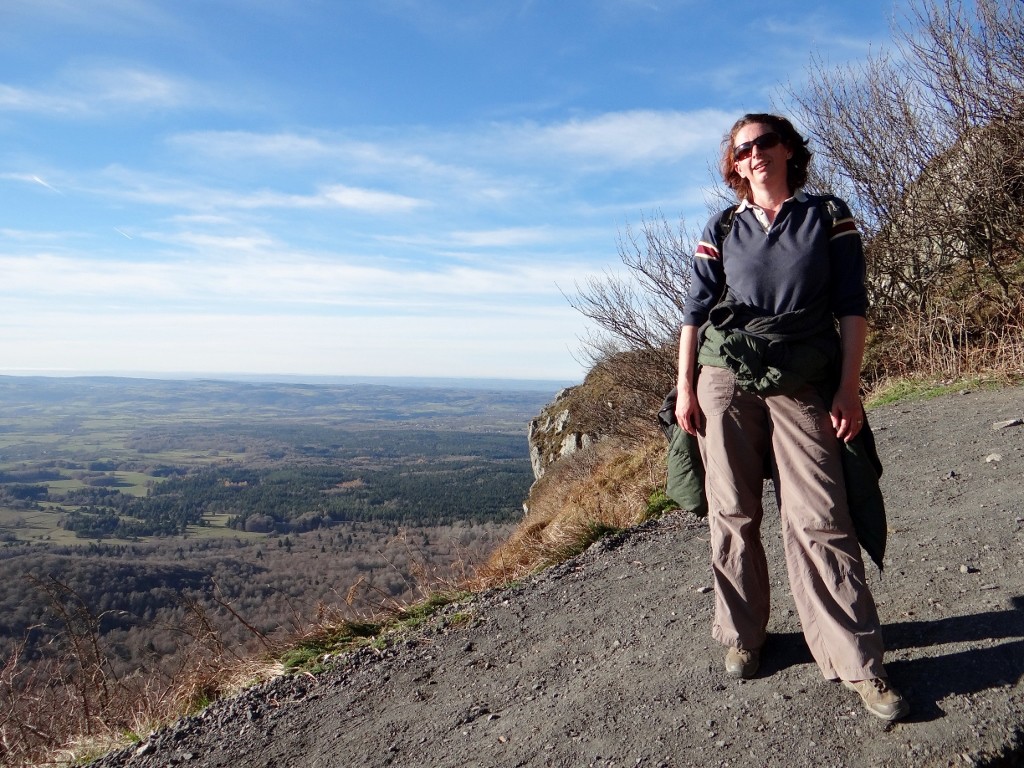 Not enjoying the climb up