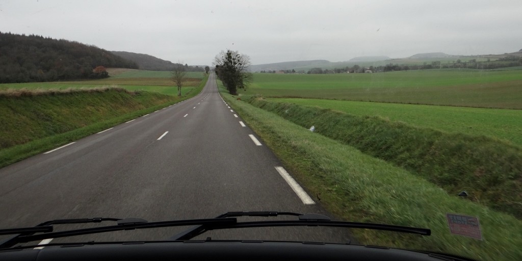 A dull day and a dull run north