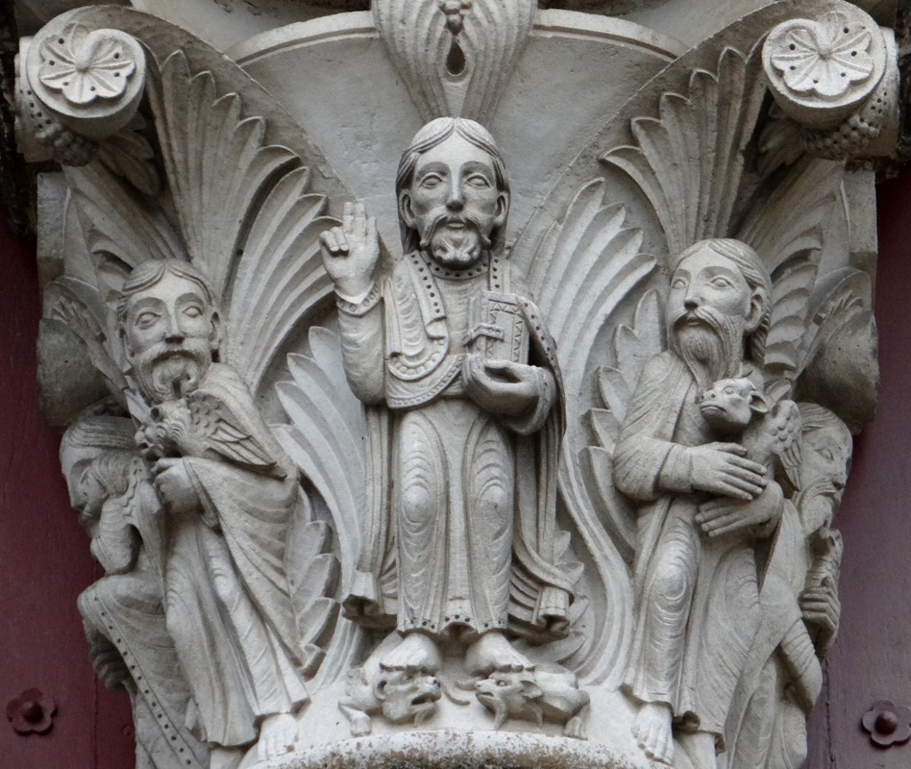 These dudes were on the outside of the basilica, no idea who they are supposed to be, but they look cool!