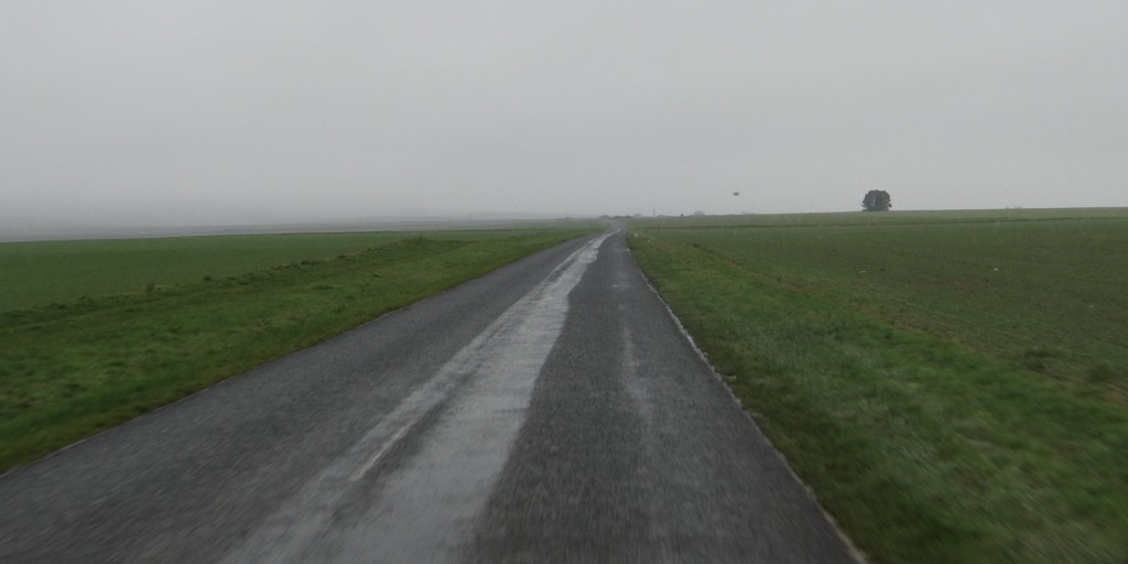 Crossing the plain to Épernay.