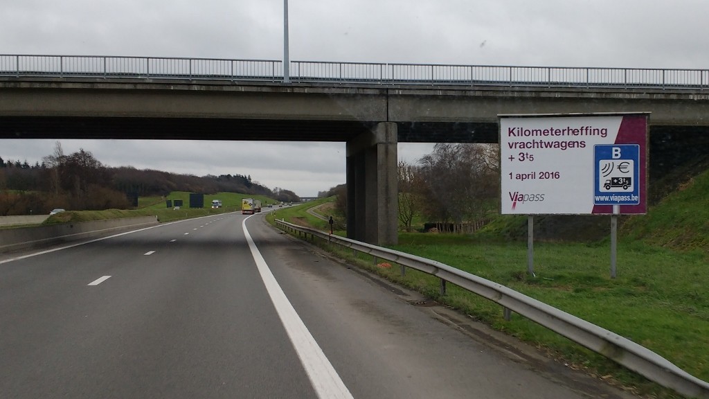 Belgian roads - some won't be toll free for motorhomes weighing more than 3500Kg as of April 2016
