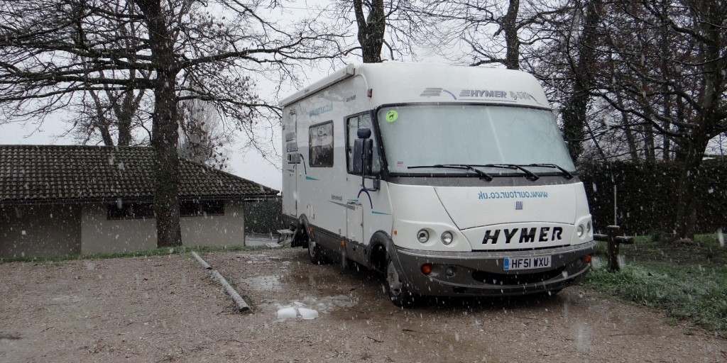 Ice from the roof next to Zagan