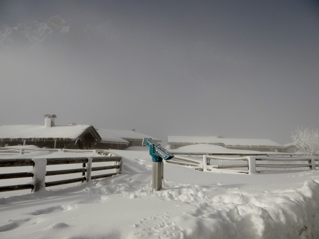 Col d'Aravis in mid Feb
