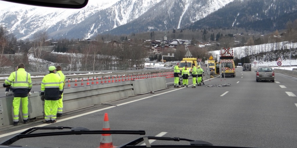 Busy setting up for the Kandahar, seems parking will be a nightmare!