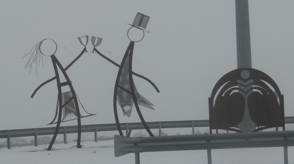 We're into Big Style wine country here. Barolo is just to the south-east of us.