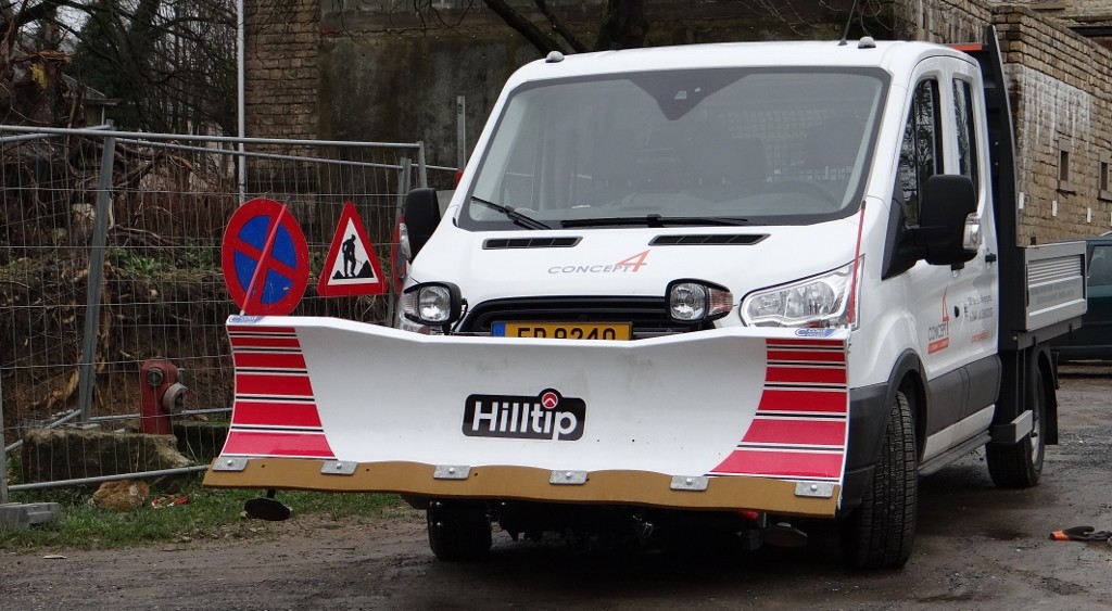 Spotted in Arlon. We're on the lookout for a snowplough attachment for Zagan.