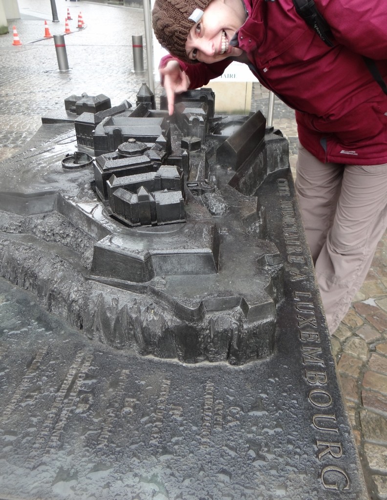 The old Luxembourg fortifications - long gone but a very pleasant, accessible and pretty city remains. 