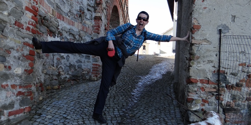 Careful, some of the roads around here are a tiny bit narrow!