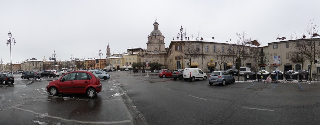 Tonight's sosta in Casale Moferrato