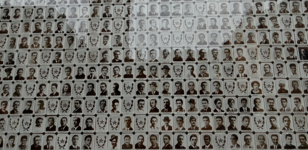 Partisans killed in WW2, a movement which lead to strong left wing support here