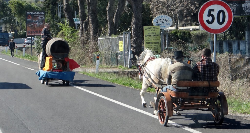 The road to San Marino