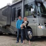 Phil, Liz, Bridget (le pooch) and the Beast