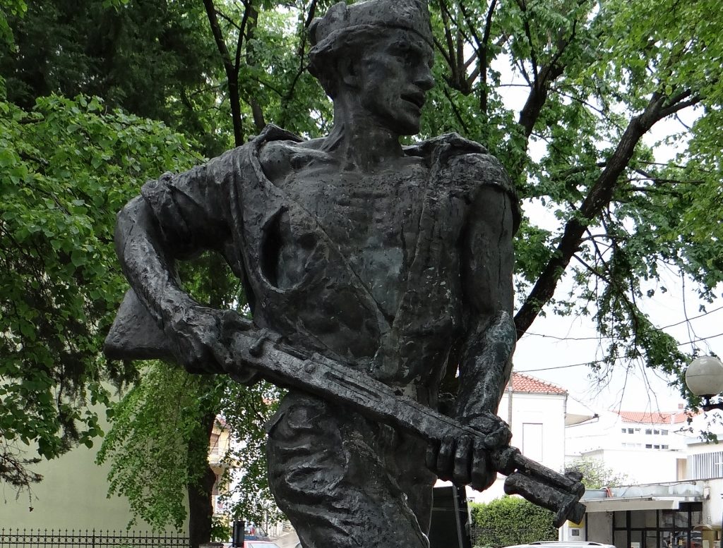 World war 2 memorial in Selce