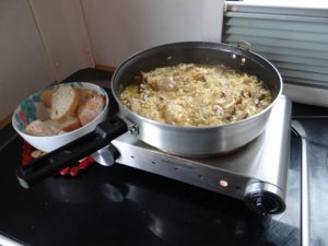 Andrew James Hob in a Motorhome