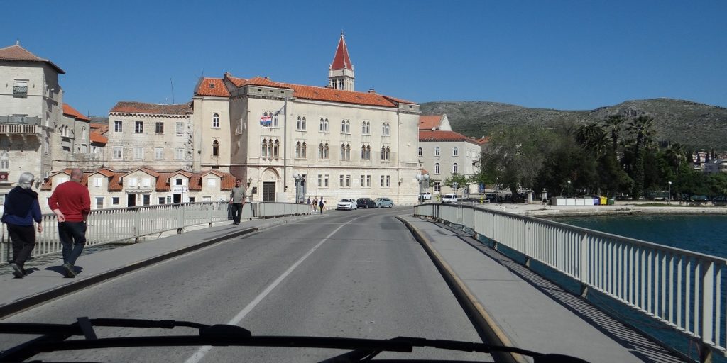 The bridge to Trogir