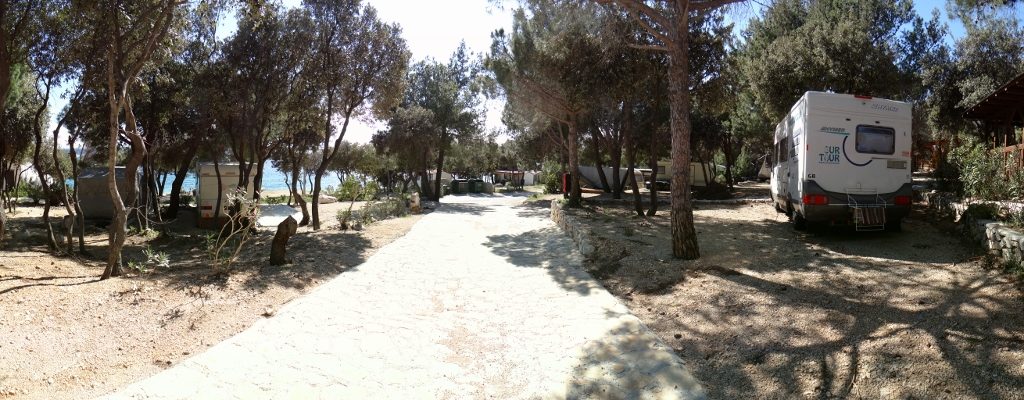 Zagan's Parking Space on Pag