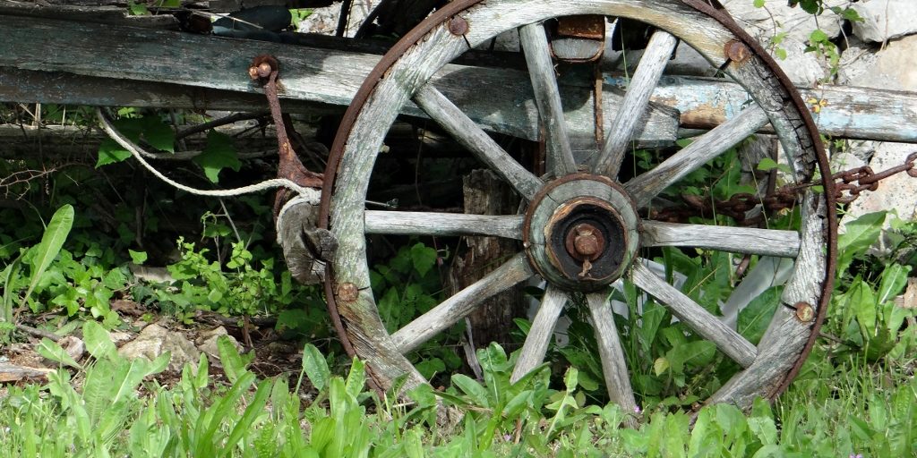 Old cart on Krk