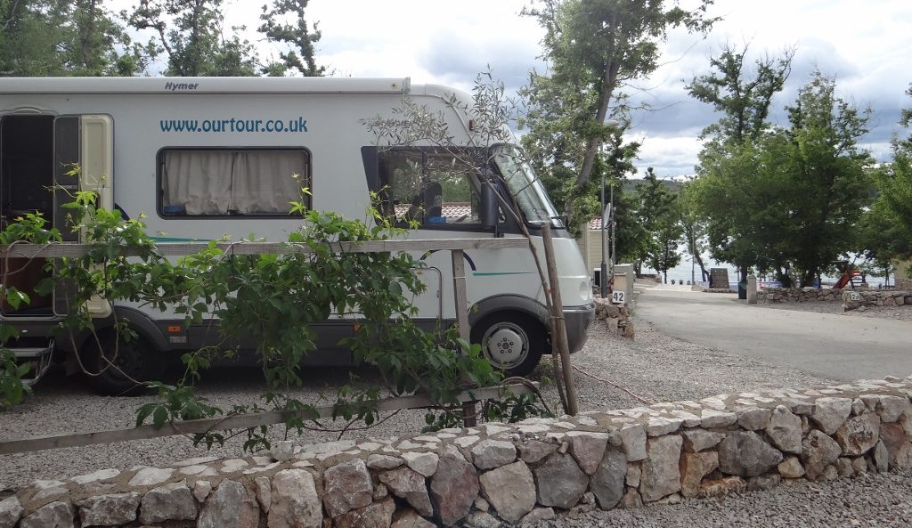 Zagan at Camping Slamni on Krk Island, Croatia