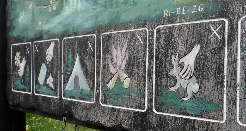 Croatian national park: no nabbing of rabbits!