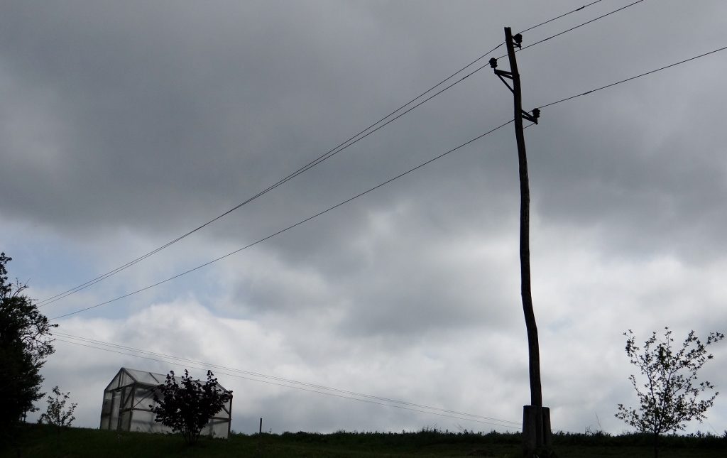 Telegraph pole
