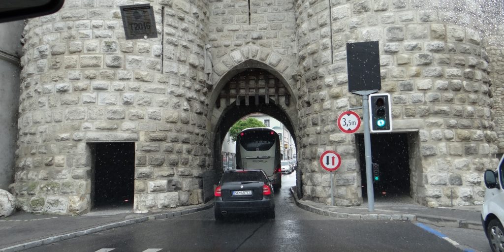 Fortifications on the road to Slovakia