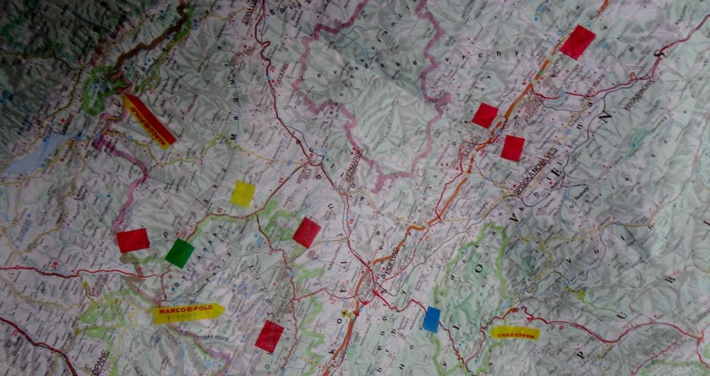 Most of Slovakia's 'big sites' seem to be in the north of the country