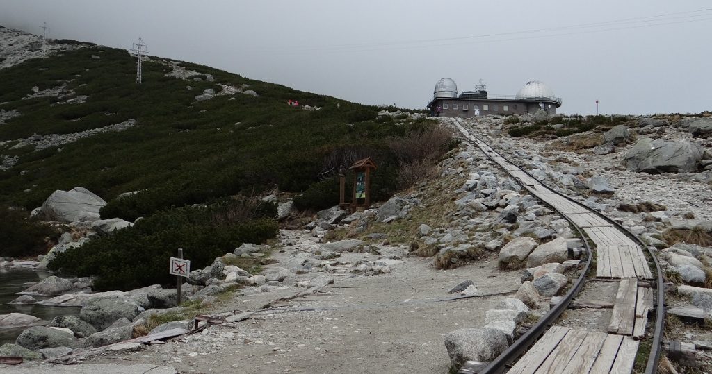 The observatory at Skalnaté pleso